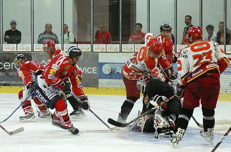 Přípravné utkání HC Chrudim - Hradec Králové 3:1.