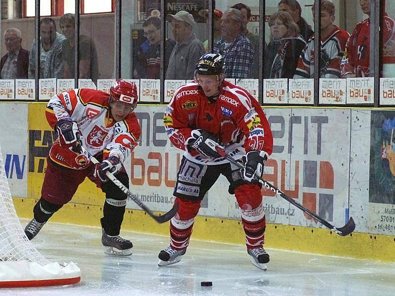 Přípravné utkání HC Chrudim - Hradec Králové 3:1.