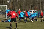 Z fotbalového utkání ČFL SK Převýšov - MFK Chrudim 1:0.