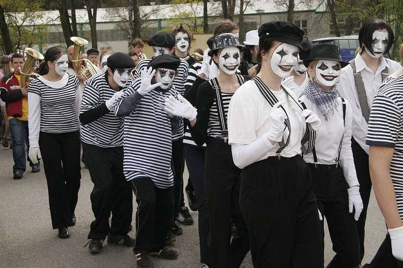 Studentské majáles v Hlinsku.