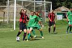 Z třetiligového utkání Karlovy Vary - MFK Chrudim 3:3. 