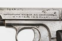 Tuto pistoli Mauser WTP ráže 6,35 mm Browning získalo Východočeské muzeum v Pardubicích v právě končící amnestii.
