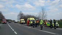 Na silnici I/37 u odbočky na Lukavici a Svídnici byl sražen nezletilý chodec.