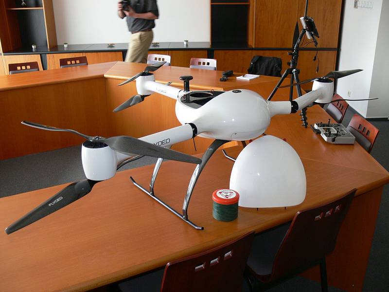Nový policejní dron brzy vzlétne. 