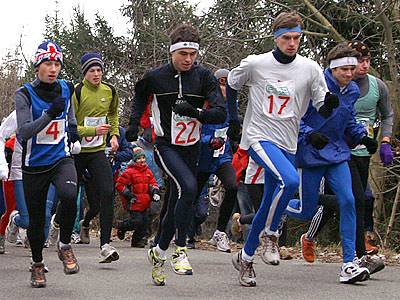 Start závodu na 3,6 km.