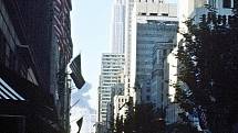 Oldřich Černý během své návštěvy New Yorku. Chrudimský cestovatel se stal přímým svědkem teroristického útoku 11. září 2001..