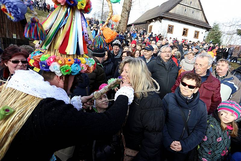 Masopust na Veselém Kopci se těšil velikému zájmu diváků. 