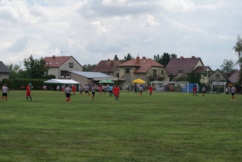 První ročník fotbalového Memoriálu Josefa Hrubeše v Městci.