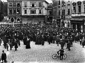 Shromáždění konané 29. října 1918 v Chrudimi.