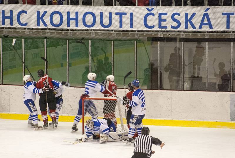 Ze čtvrtého utkání semifinálové série play off Č. Třebová - Chrudim 5:4 PP  (0:1, 3:1, 1:2 1:0)