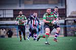  Z utkání v rugby league Rabbitohs – Beroun 32:0 (18:0).