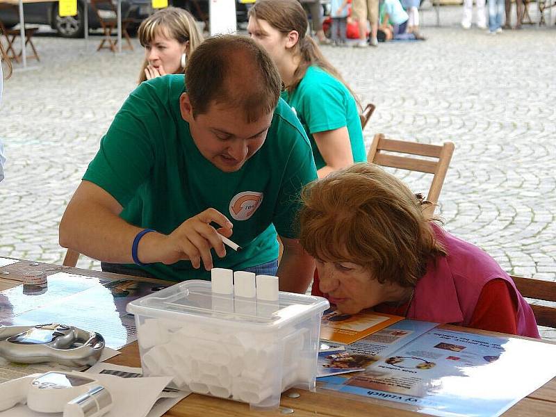 DEN PRO CHRUDIM  ovládl ve čtvrtek chrudimské Resselovo náměstí.