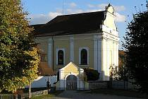 Kostel sv. Víta v Bojanově.