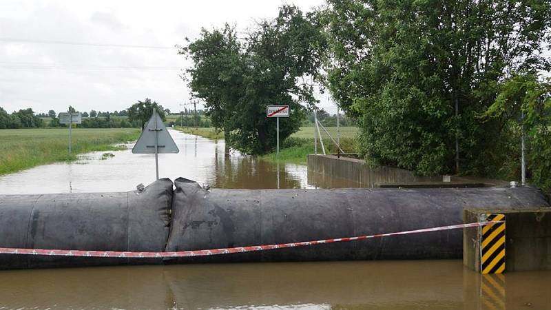 Záplavy na Chrudimsku 25. června 2013 - Dvakačovice.