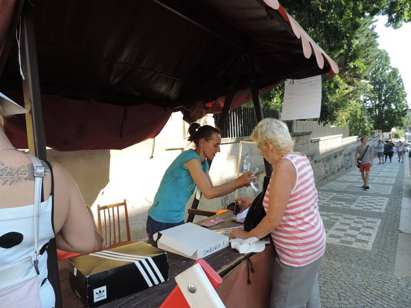 Sobota na pohádkovém festivalu.