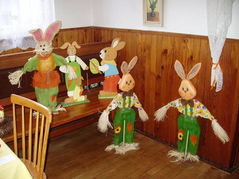Velikonoční výstava v Úhlejově.