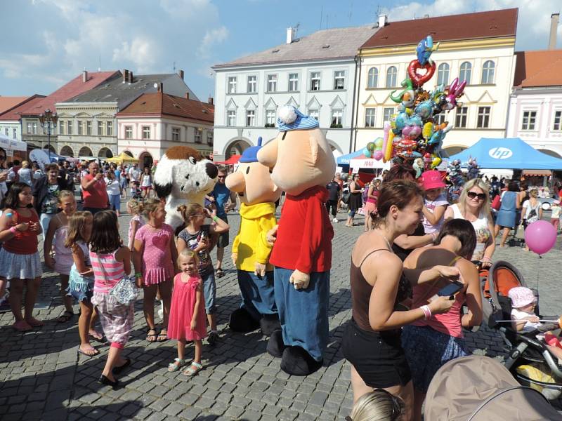 Sobota na pohádkovém festivalu.