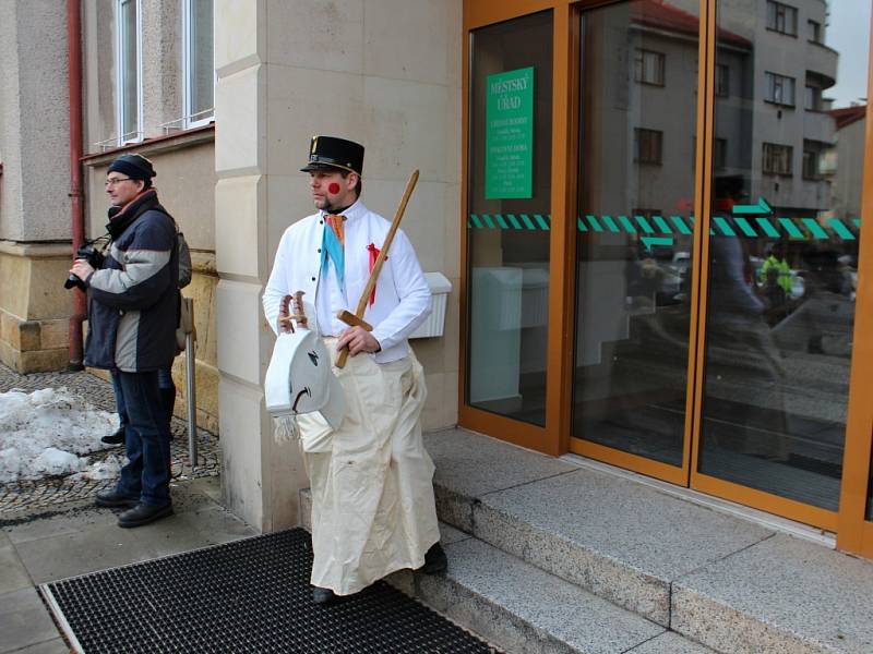 Masopustní oslavy v Nové Pace.