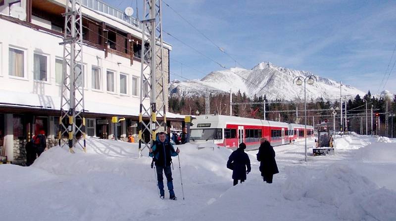 Výhled na Vysoké Tatry.