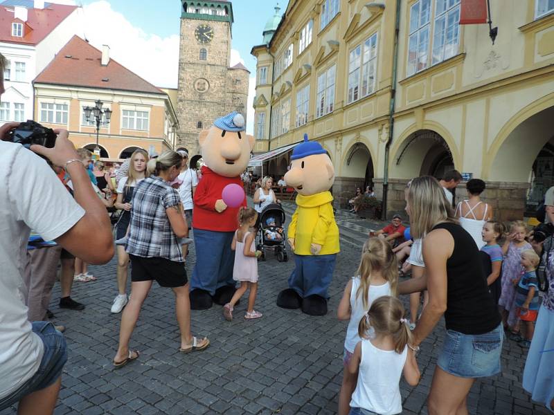 Sobota na pohádkovém festivalu.