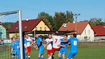 Fotbalová I. B třída, duel skupiny A: Železnice - Kocbeře 0:0, pen 4:1.