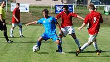 Z utkání  Železnice - Jičín (1:2).