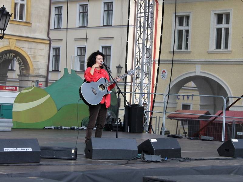 Ze závěru jičínského pohádkového festivalu.