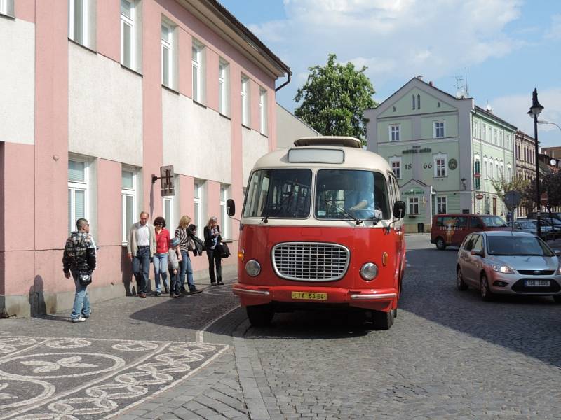 Z prezentace autobusů firmy BusLine Semily.