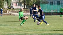 Krajský přebor fotbalistů: Sobotka - Lázně Bělohrad.