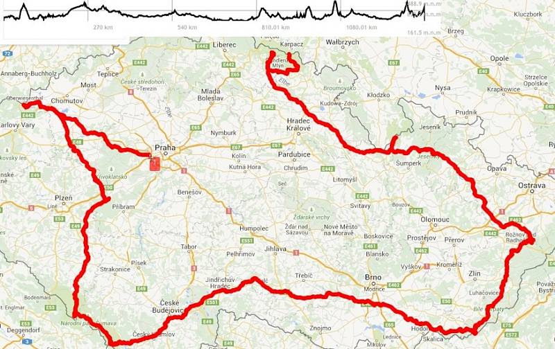 Daniel Polman a projekt Praha - Sněžka (14 krajů a 12 vrcholů - okolo Česka).