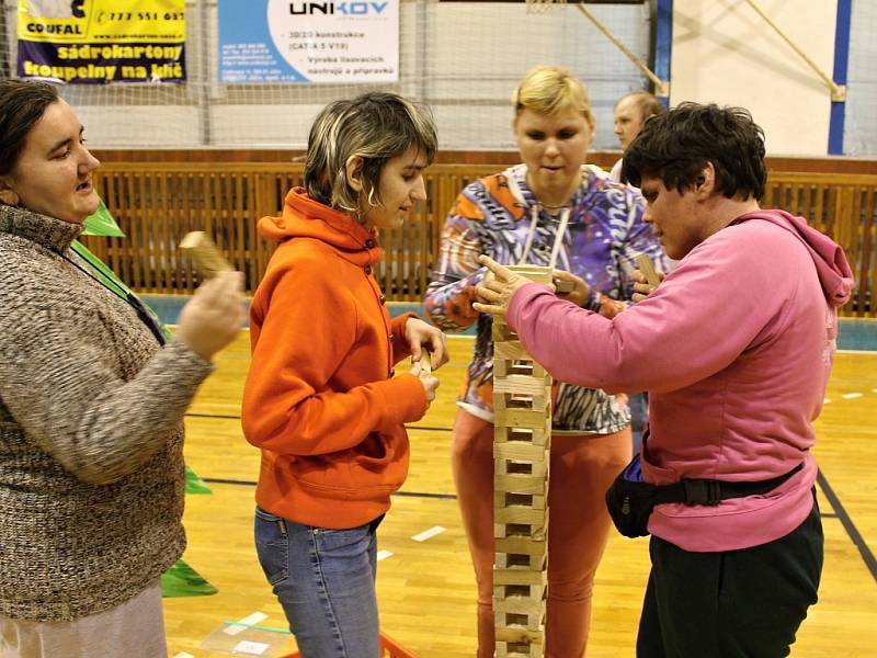 Sportovní setkání pořádané stacionářem Kamarád.