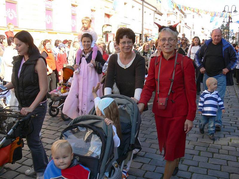 Zahájení pohádkového festivalu.