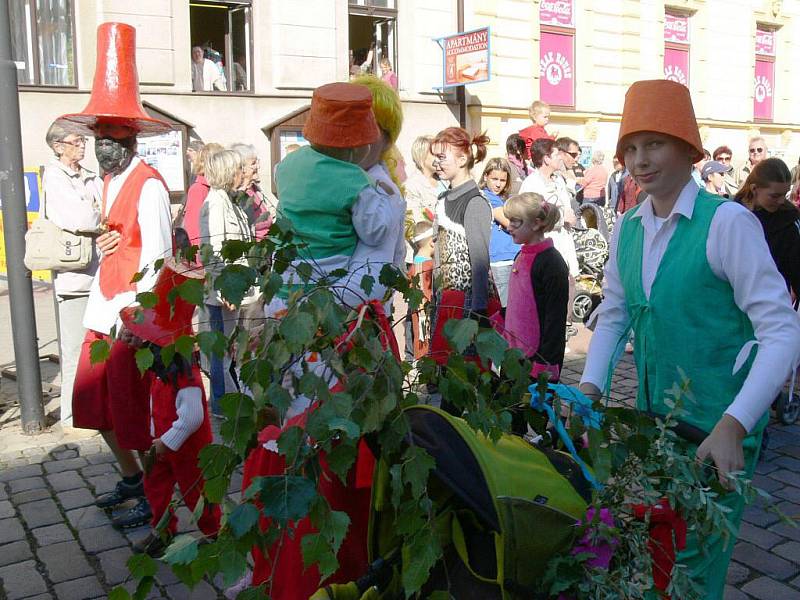 Zahájení pohádkového festivalu.