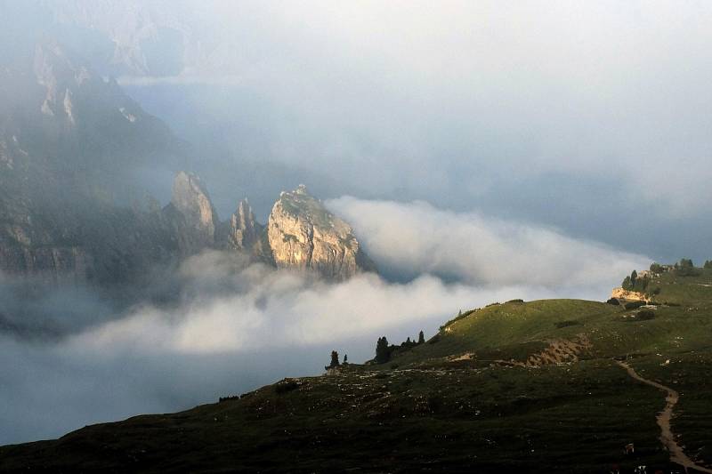 Výprava do Dolomit.