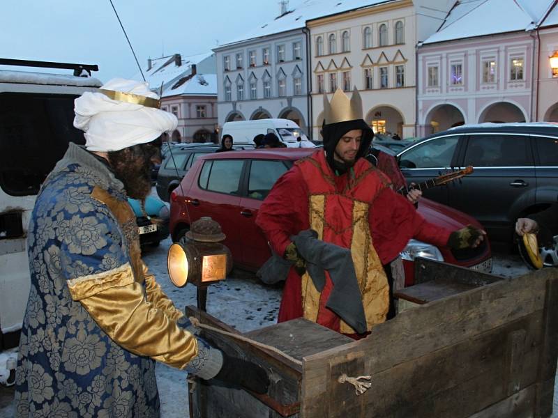 Divovánoce na Valdštejnově náměstí.