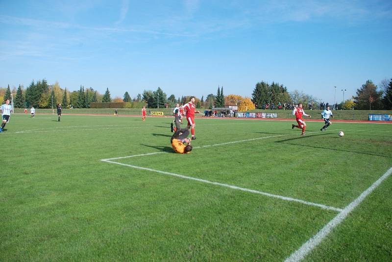 Utkání SK Jičín – FC Spartak Rychnov.