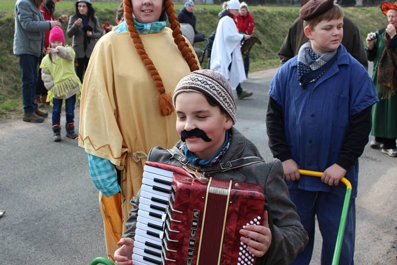 Masopustní oslavy v Ostružně.