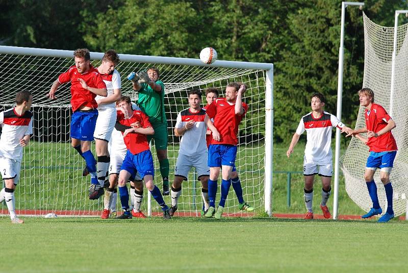 Krajský přebor ve fotbale: SK Jičín - TJ Sokol Třebeš.