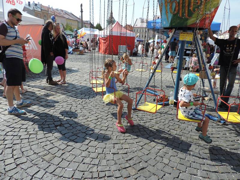 Sobota na pohádkovém festivalu.