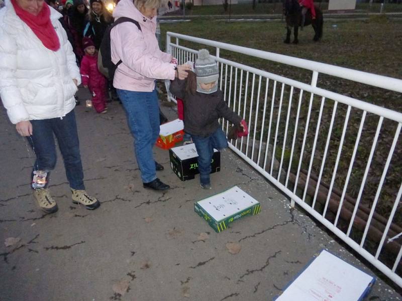 Svatomartinské oslavy s centrem Kapička v Jičíně.