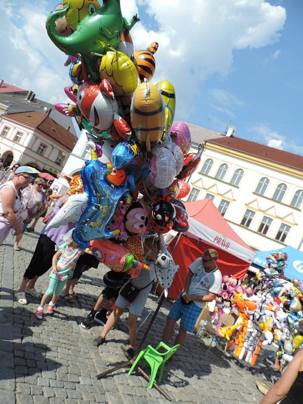 Sobota na pohádkovém festivalu.