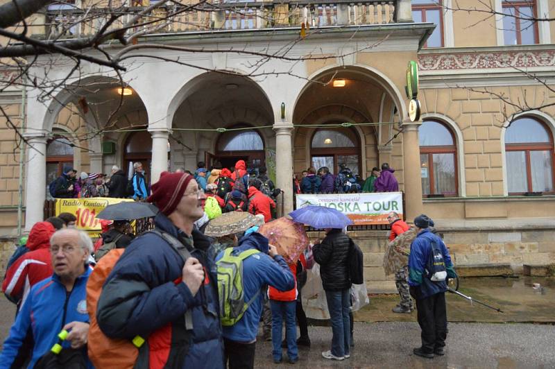 Z bělohradského pochodu Za posledním puchýřem.