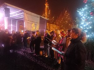 Česko zpívá koledy 2023, Valdštejnovo náměstí v Jičíně