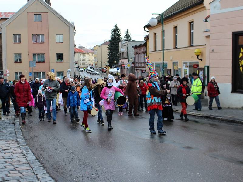 Masopustní oslavy v Nové Pace.