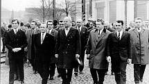 Gustáv Husák navštívil  podnik ZVÚ 17. února 1971 a pak Národní dožínky konané ve dnech  8.-10. září 1972, kdy zde byl v čele stranické a vládní delegace jako první tajemník ÚV KSČ.