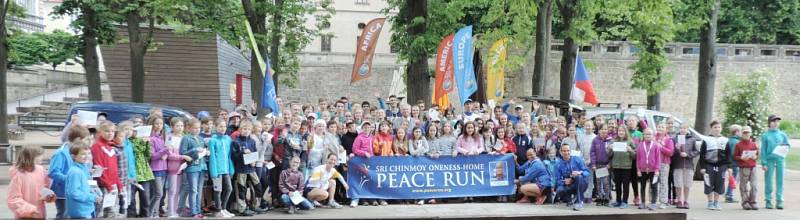 Peace Run v Jičíně.