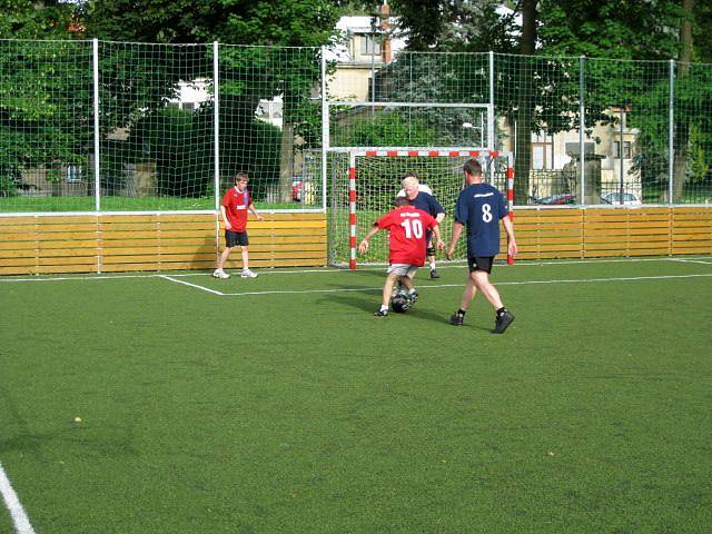 Fotbal hořických radních s klubem Pohoda.