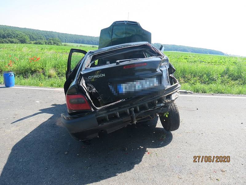 Nehodu v Liběšicích zřejmě zavinila nepřiměřená rychlost.