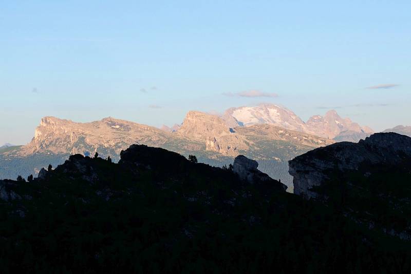 Výprava do Dolomit.