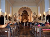 Adventní koncert v kostele sv. Vavřince ve Staré Pace.